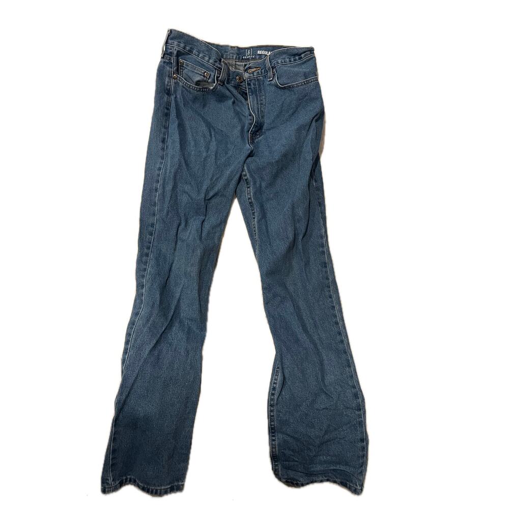 George Slim Blue Jeans 32x34